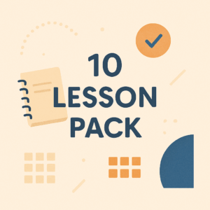 10 lesson pack