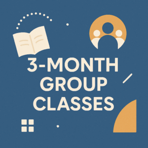 3 month plan (Group Lessons)